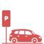 alloted parking
